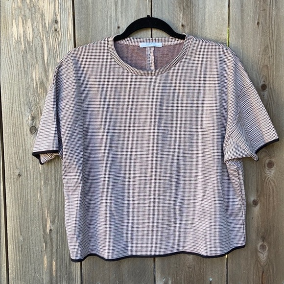 2 Piece Zara Basic Plaid Pants and Shirt Set - Picture 3 of 16